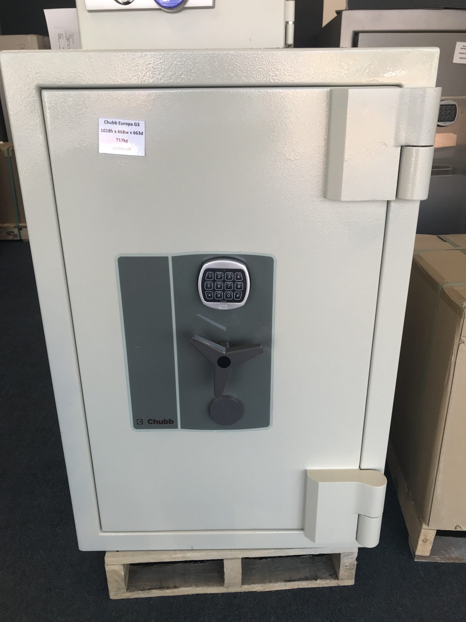 Chubb Europa G3 Safe - MSC Safe Co